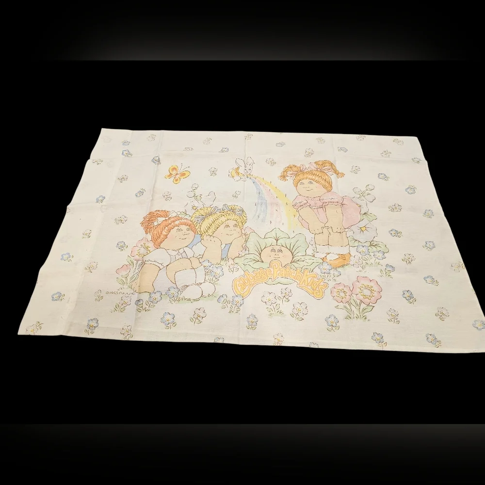 Vintage 1983 Cabbage‎ Patch Kids Pillowcase
